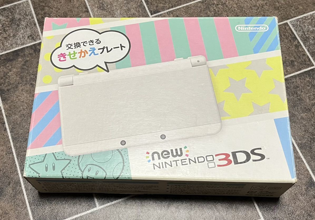 任天堂 ニンテンドー Nintendo New3DS Newニンテンドー3DS ホワイト 本体　箱説明書付き美品　訳あり品