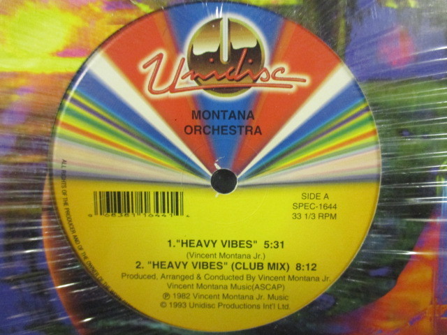 Montana Orchestra ： Heavy Vibes 12'' c/w Montana Sextet - #1 Dee Jay // 5点で送料無料_画像1