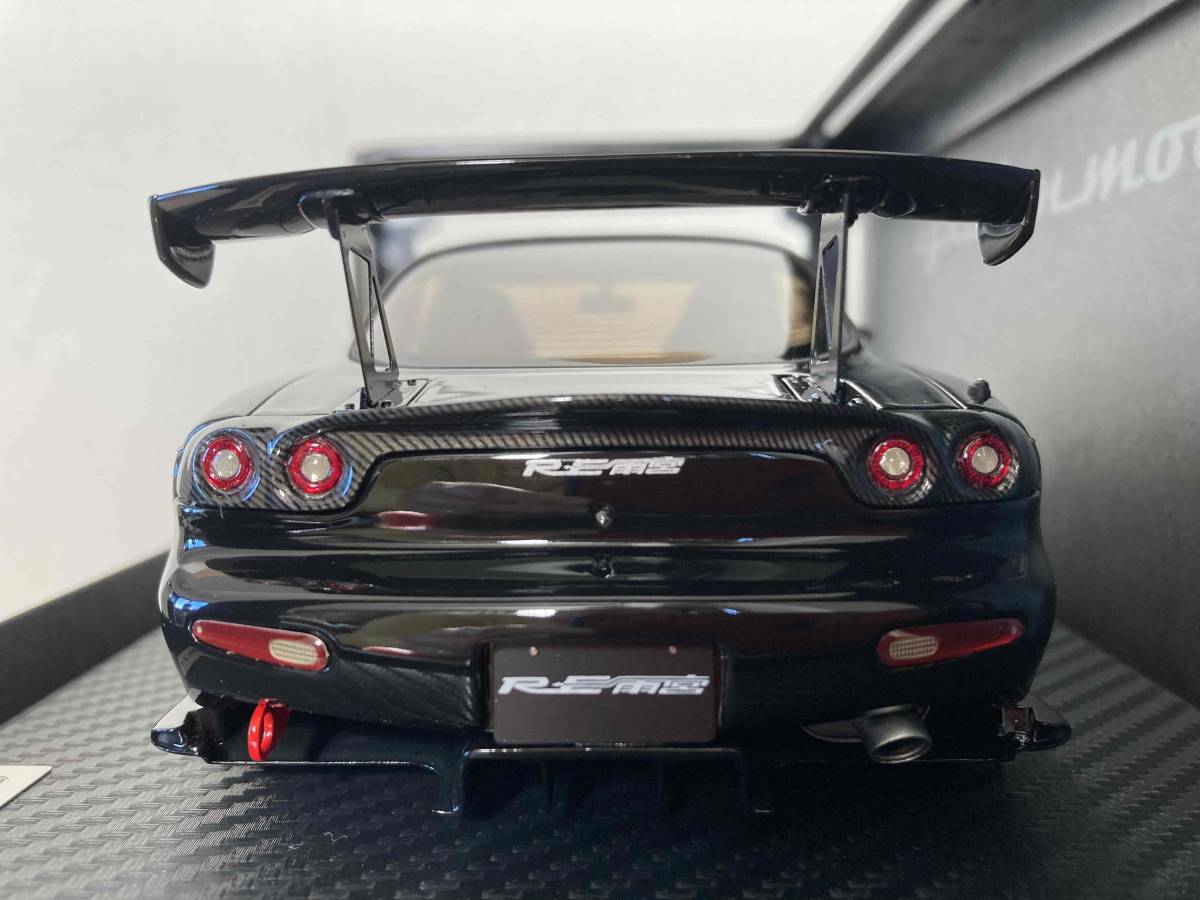 即決】☆1/18 Mazda RX-7 FD3S RE雨宮☆黒 Black☆ignition model 即決】☆1/18 Mazda RX-7 FD3S RE雨宮☆黒 Black☆ignition model