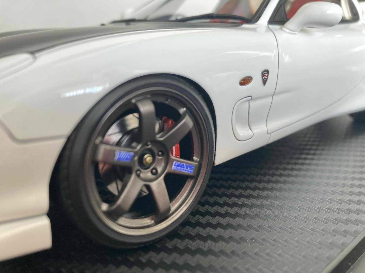 【土日はクーポン利用可】★1/18 Mazda RX-7 FD3S Spirit R Type A★白White2★ignition model イグニッションモデル★スピリットR★IG0202の画像3