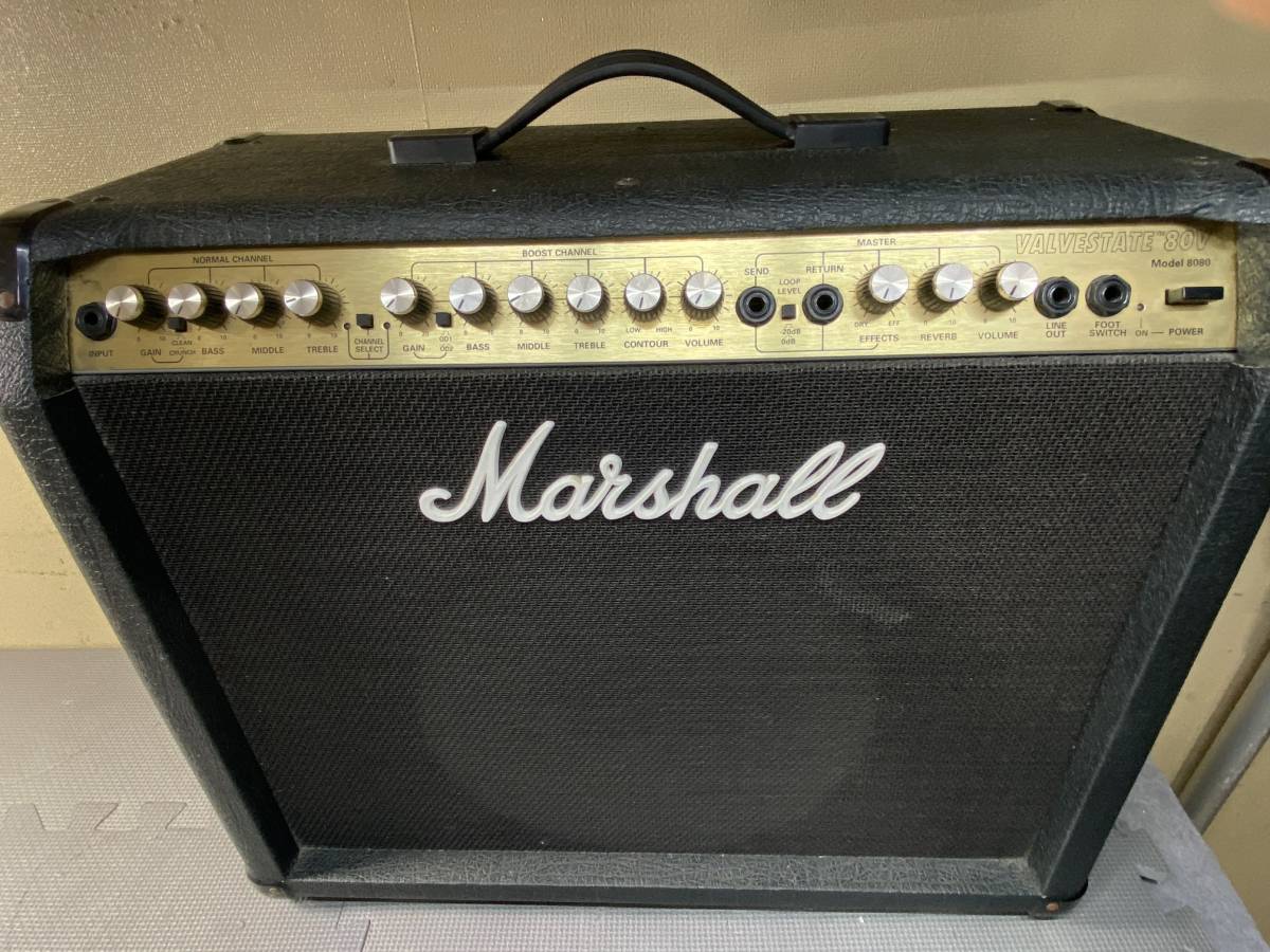 507 Marshall VALVESTATE 80V Model 8080 マーシャル コンボ ギター