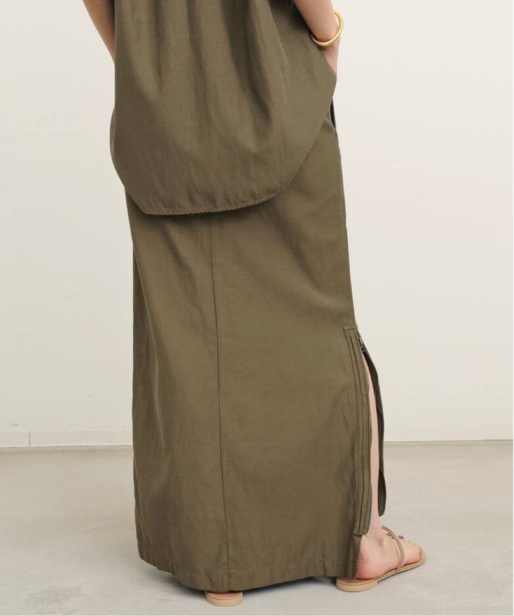 【REMI RELIEF/レミレリーフ】Military Maxi Skirt ミリタリーマキシスカート 38 アパルトモン