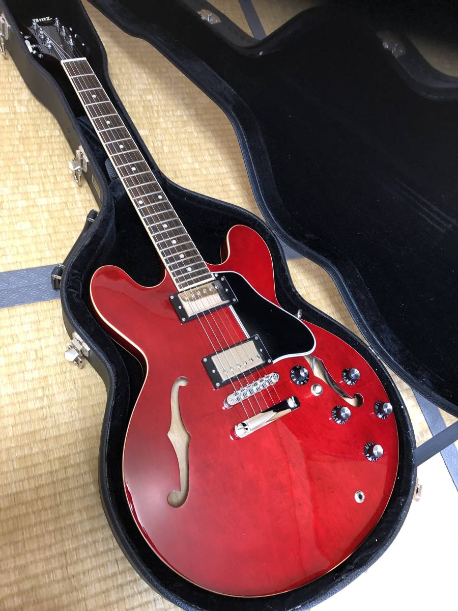 Yahoo!オークション - BLITZ ES-335タイプ セミアコ カスタム品 Yahoo!オークション - BLITZ ES-335タイプ セミアコ カスタム品