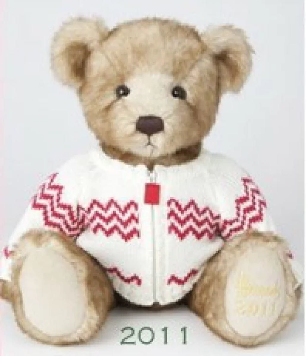 Harrods 2011年　限定 Freddie Xmas bear ハロッズ　フレディー　クリスマス　ベア ぬいぐるみ テディ