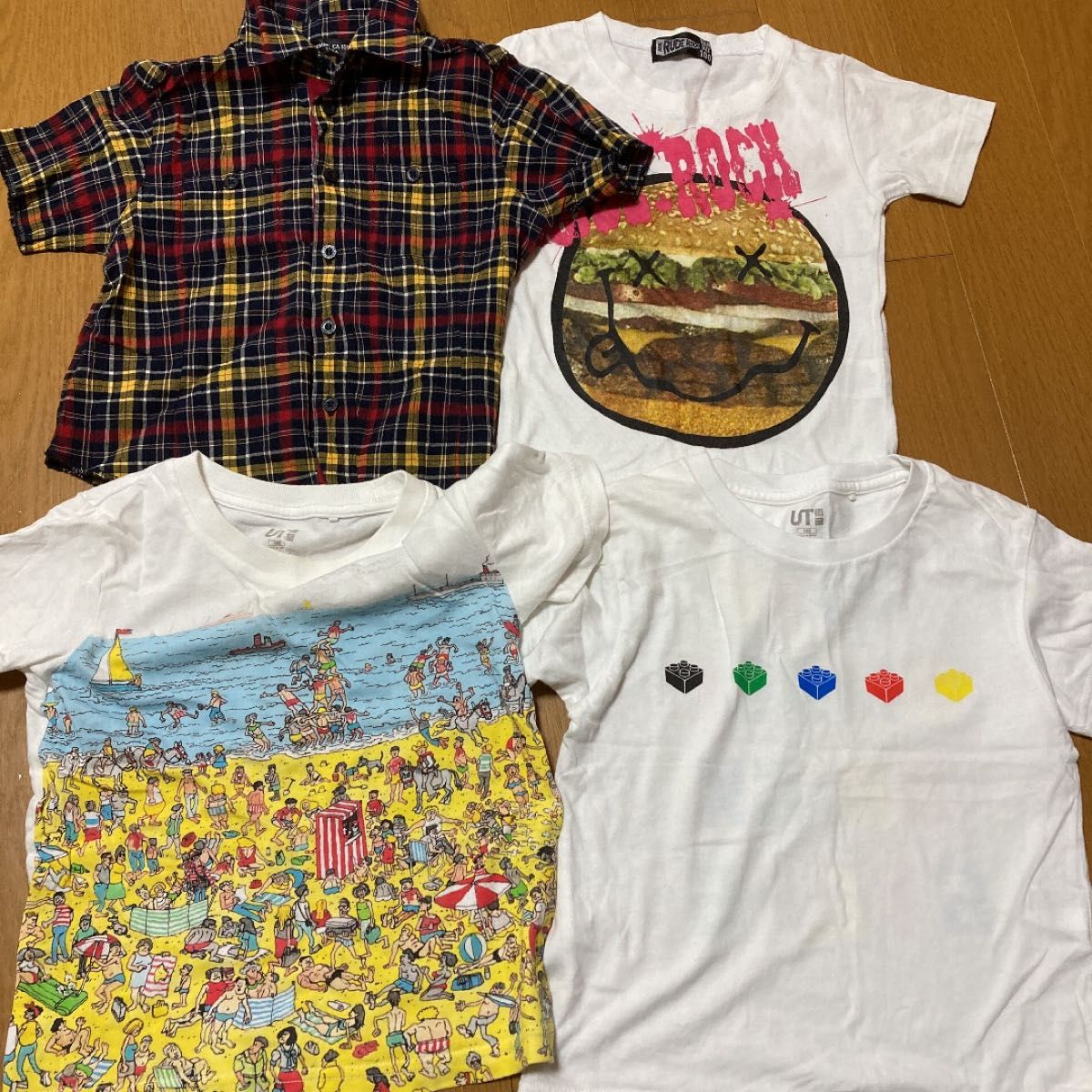 男の子 夏服 まとめ売り 子供服 Tシャツ ハーフパンツ 100cm