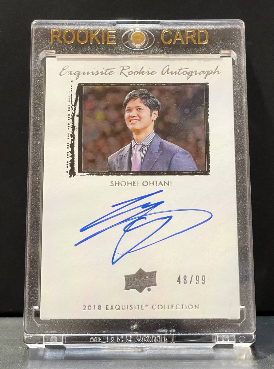 大谷翔平 2018 UD Goodwin Champions Exquisite Rookie Auto 99枚限定