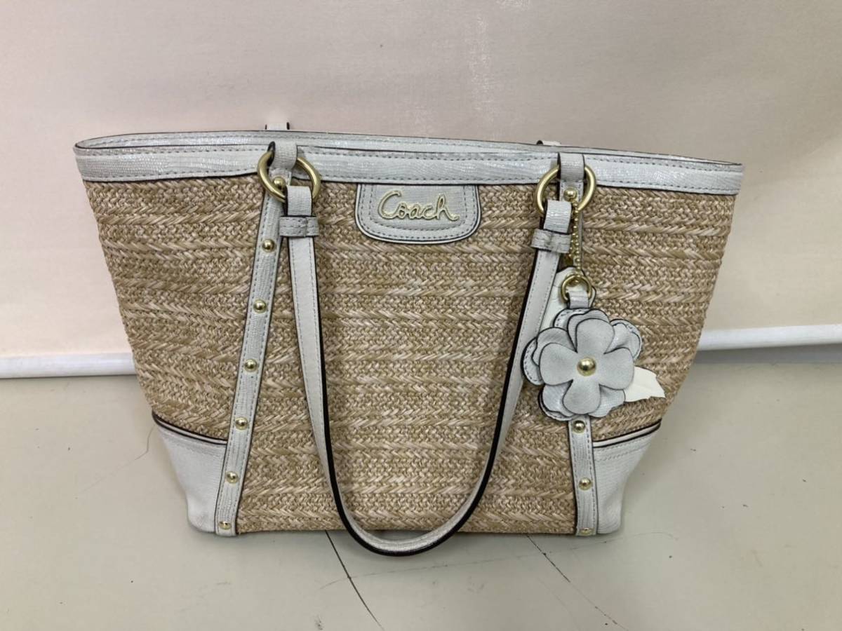 【日本全国 送料込】COACH トートバッグ コーチ レディースバッグ OS1767_画像1