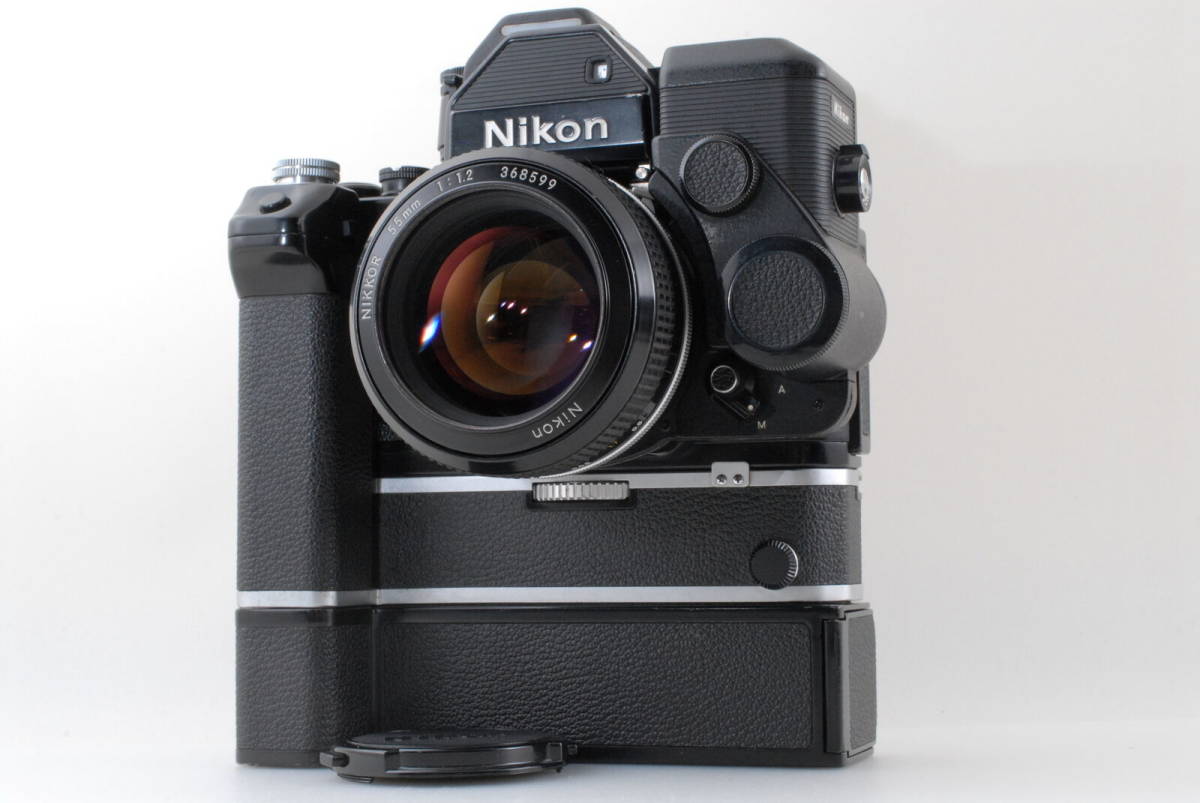 美品 保障付 動作確認済】Nikon F2 Photomic S Ai 50mm 1.2 MD-2 MB-1 DS-1 ニコン ボディ  レンズ モータードライブ #Q5104