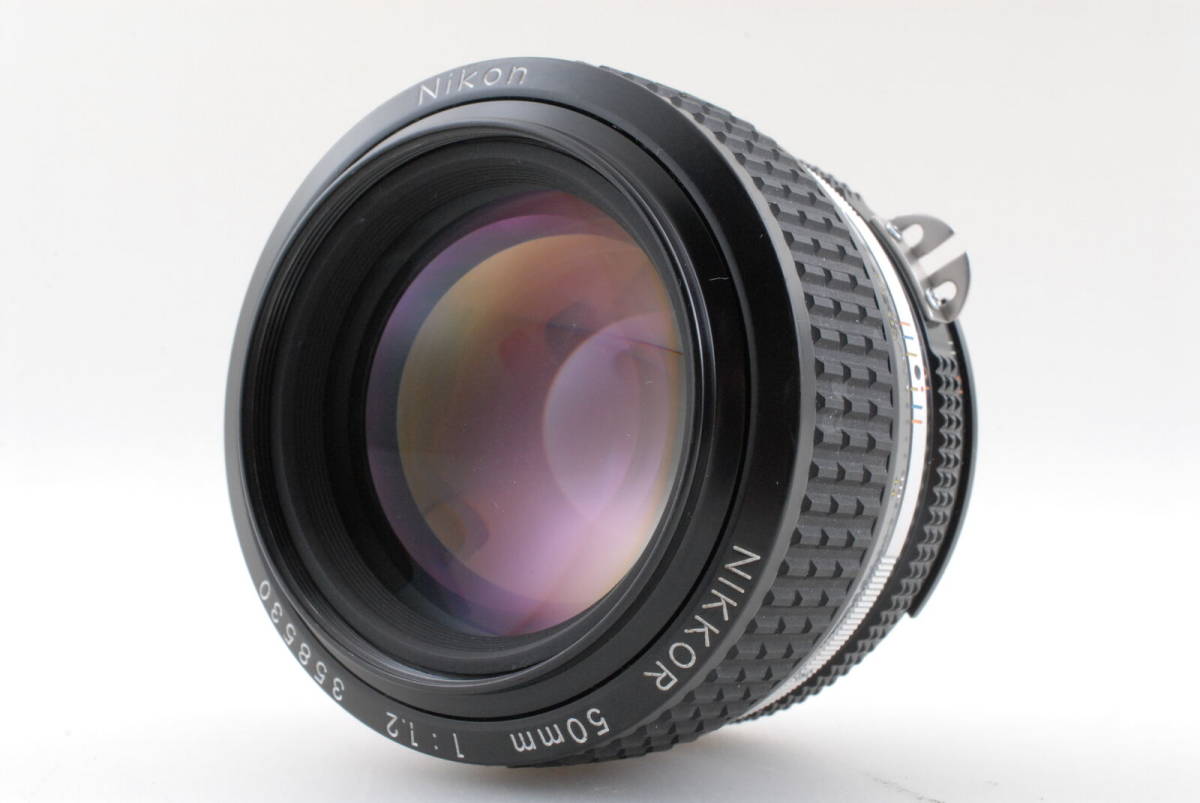 【美品 保障付 動作確認済】Nikon Ai-s Nikkor 50mm f/1.2 MF Lens for F Mount ニコン レンズ #Q5095