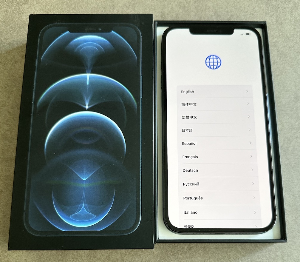 返品送料無料 【美品バ残99%】iPhone12 Pro ProMAX ☆美品 256GB