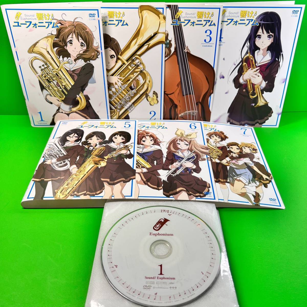 響け!ユーフォニアム DVD 1期＋2期 全14巻セット 送料無料 / 匿名配送
