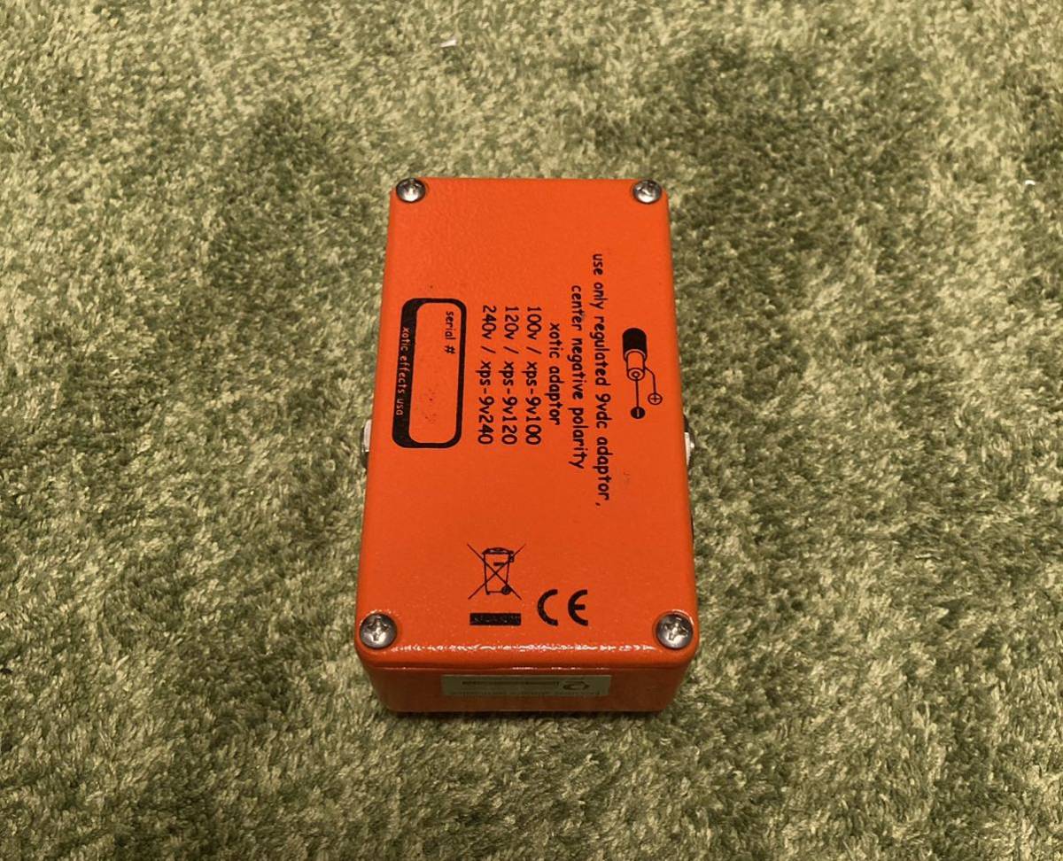Xotic BB preamp 手書きシリアル | normanhubbard.com