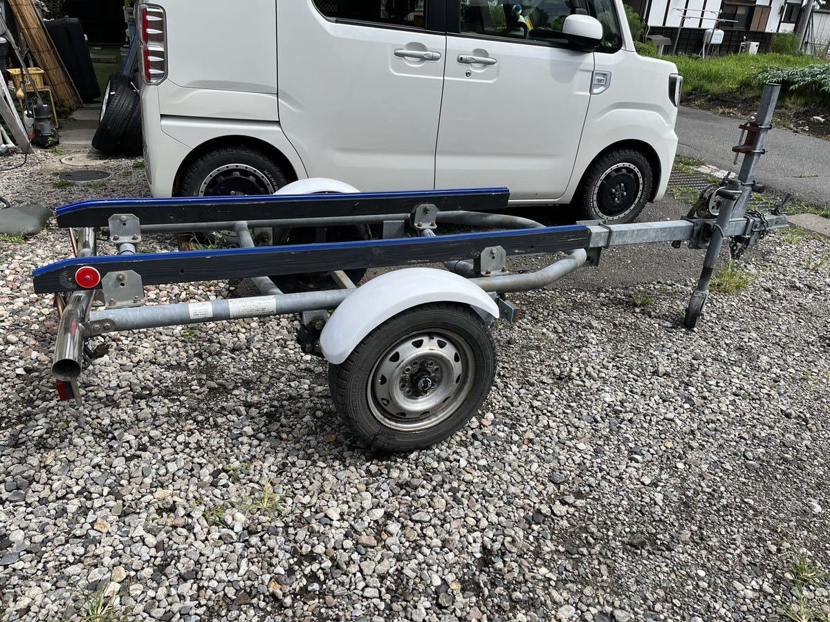 サン自動車☆軽トレーラー☆車検あり☆ボートトレーラー☆水上バイク