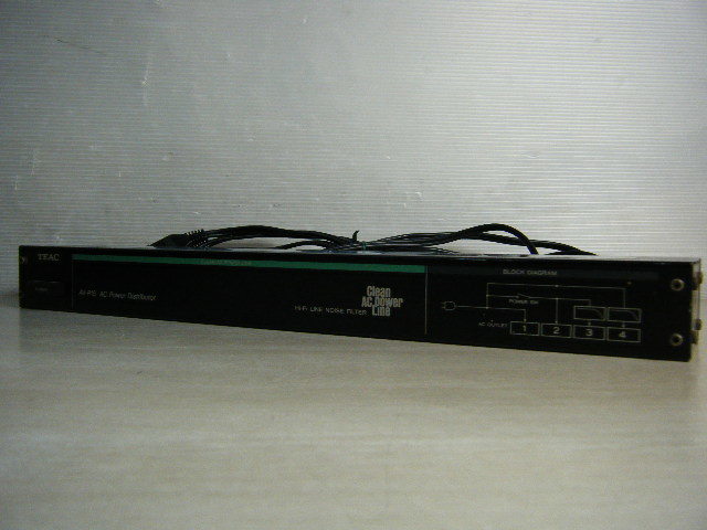 ２ふ１◆TEAC AV-P15 ティアック ACパワーディストリビューター AVシステム 電源タップ 12口 オーディオ 現状品の画像1
