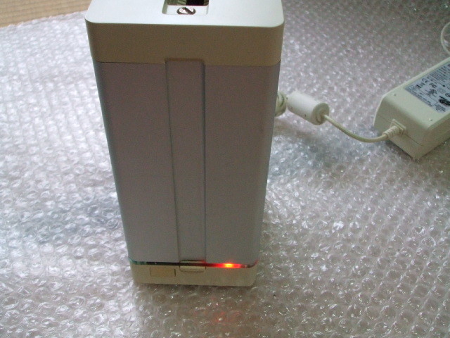 IO DATA LAN Disk HDL2-G2.0 AC電源付き HDD無し ジャンク扱い_画像7