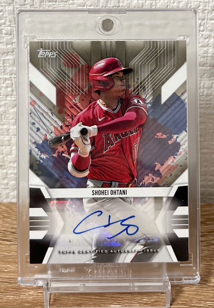 大谷翔平 直筆サインカード Baseball Superstars Autograph Card from