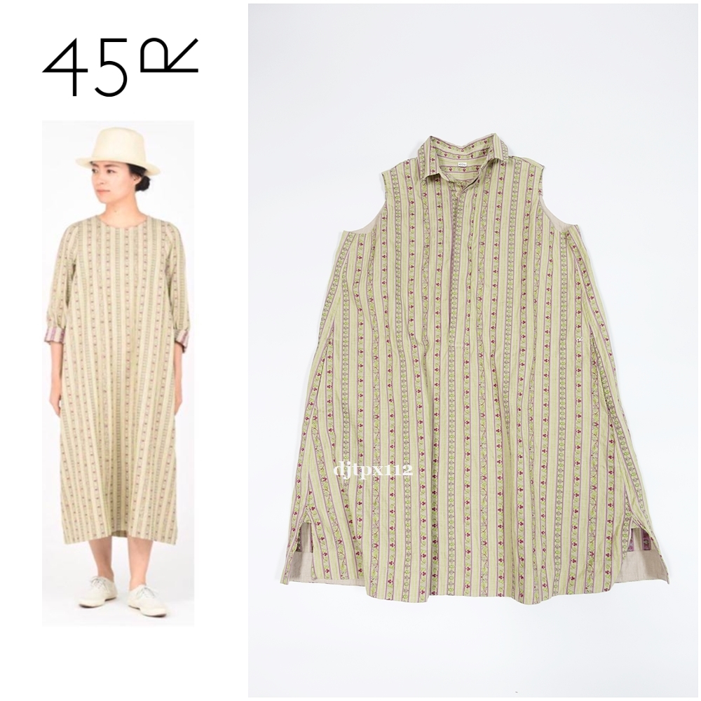 定価58,300円*極美品*45R 2020春夏 花柄 ジャガードのチュニック