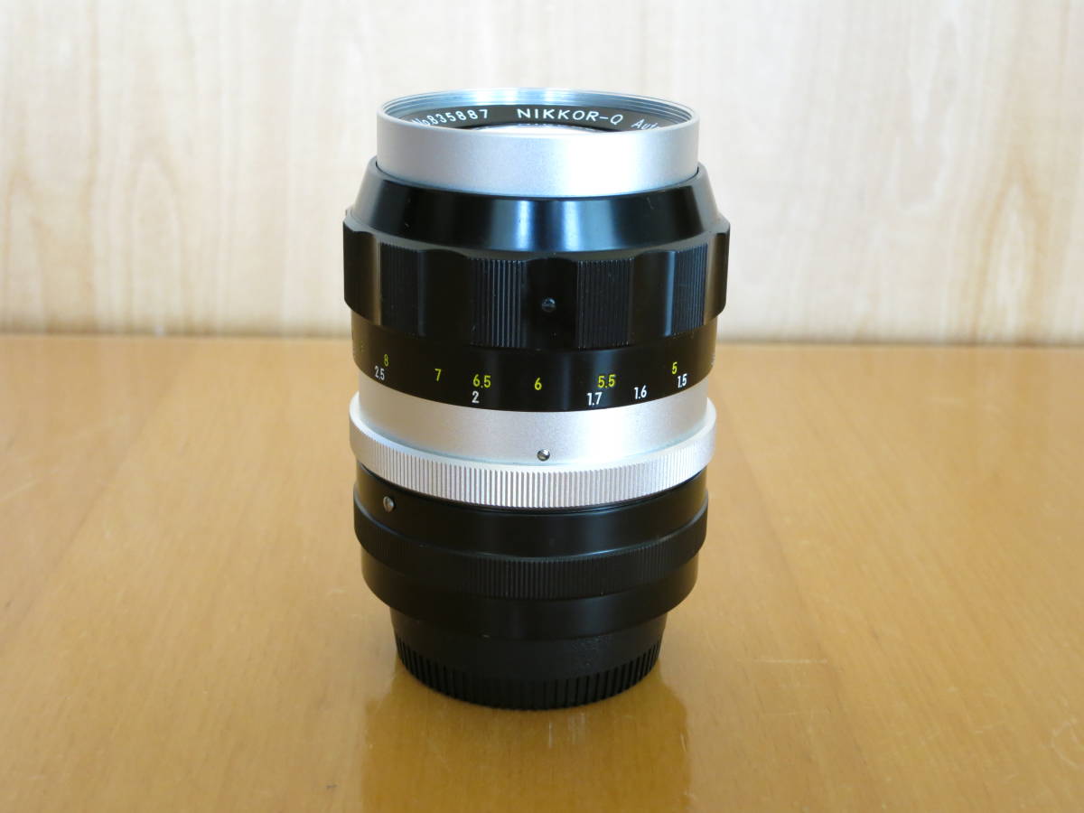 極美品】Nikon NIKKOR-Q Auto 135mm F3.5 Ai改 専用フード付き | kryss