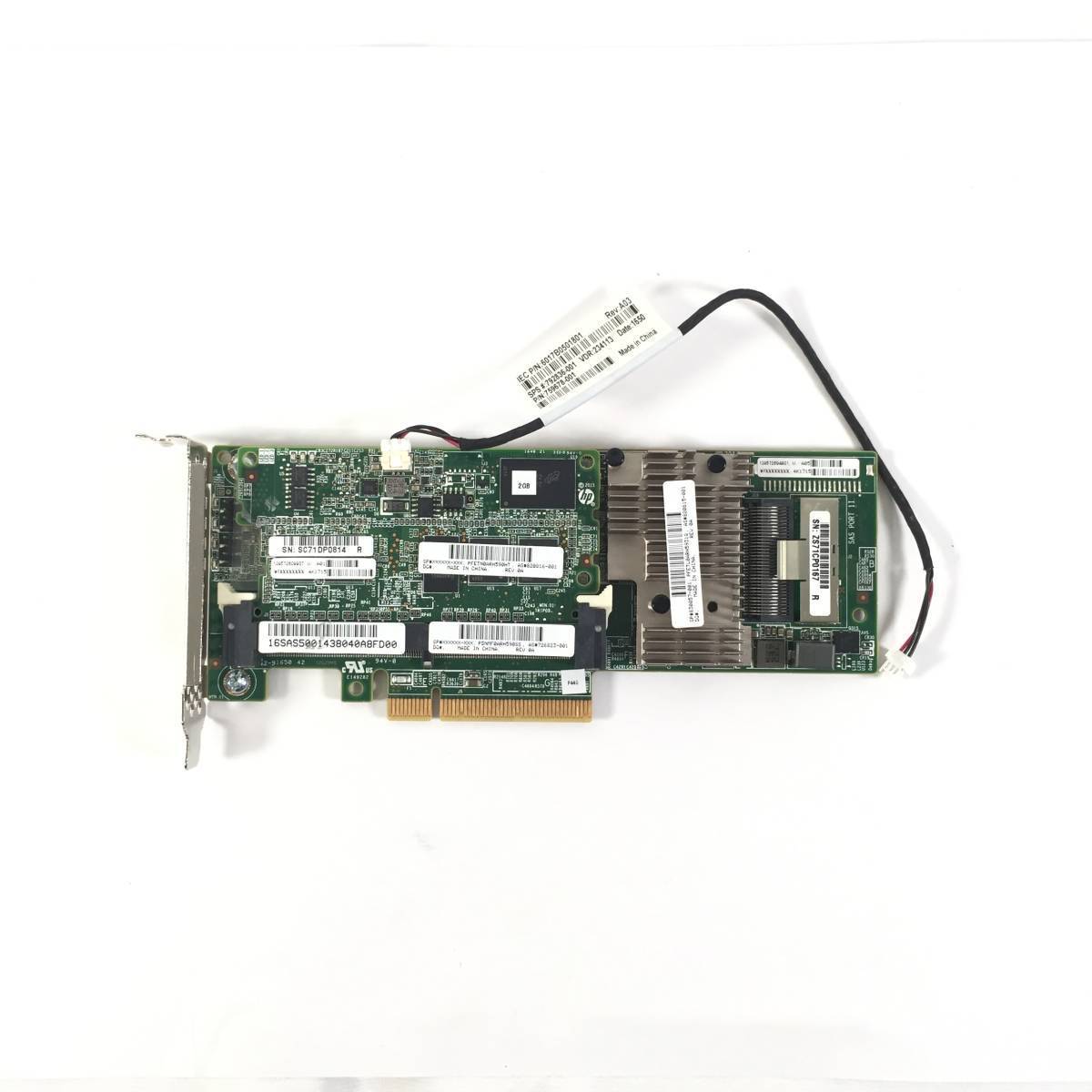 K5051562 HP 726823-001 P440 SAS カード+2GB メモリ 1点【現状お渡し品】の画像1