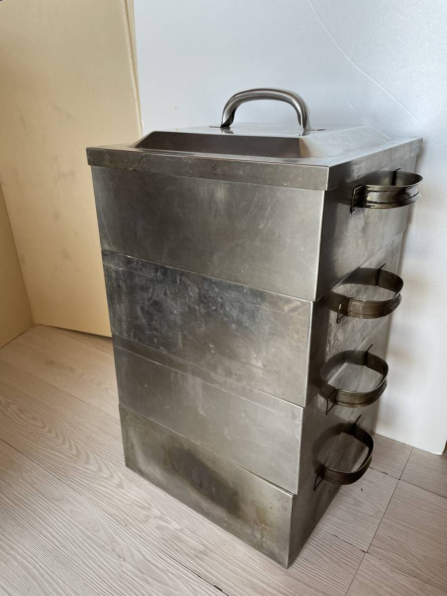 中華のおせち贈り物 桃印 18-0角型蒸器 3段29cm lz-bad-fredeburg.de