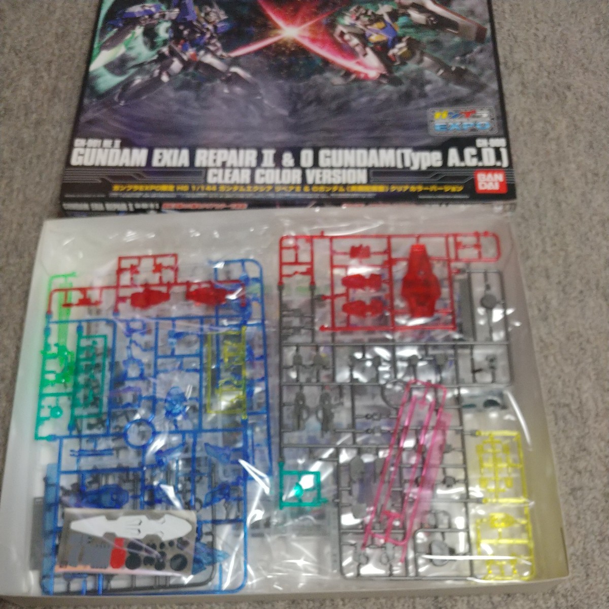 10200円 未組立 ガンプラEXPO「ダブルオー&ケルディム 10200円 未組立 ガンプラEXPO「ダブルオー&ケルディム