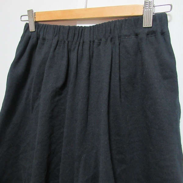 #ancbabag-liBabaghuri pants M black plain flax . lady's [774252]