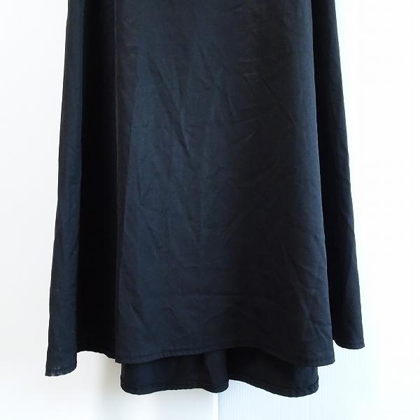 #anc wise Yohji Yamamoto Y\'s YohjiYamamoto юбка 2 чёрный asimeto Lee длинный flair женский [812265]