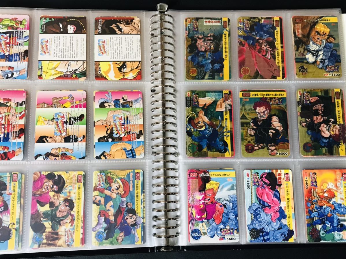 ストリートファイターⅡ カードダス 全465種類 フルコンプ 初期〜ZEROシリーズ 2X Ⅲ SUPER PPカード マイナーカード Street Fighter cardの画像7