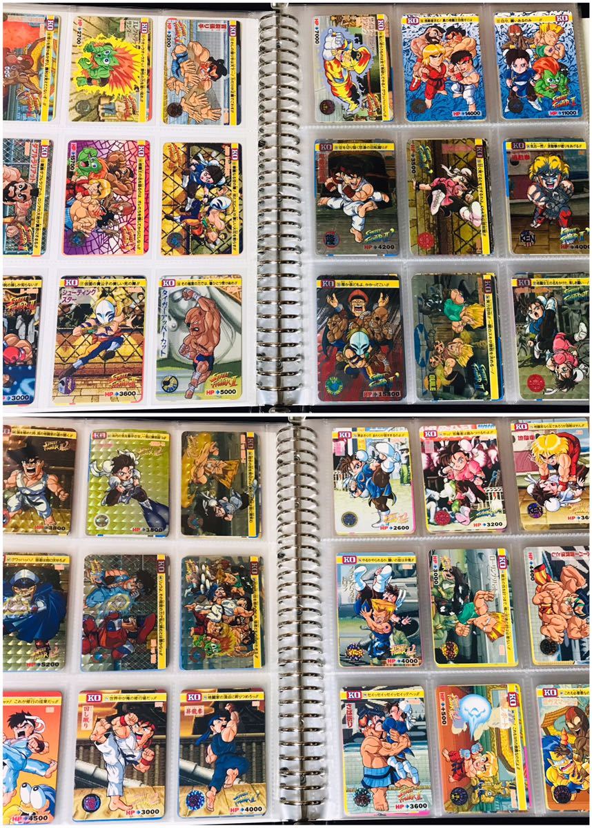 ストリートファイターⅡ カードダス 全465種類 フルコンプ 初期〜ZEROシリーズ 2X Ⅲ SUPER PPカード マイナーカード Street Fighter cardの画像4
