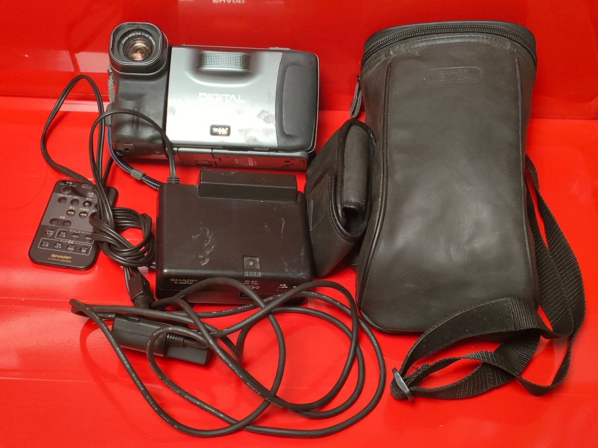 カメラ SHARP 液晶ビューカム VL-DC1 伝説のデジタルビデオカメラ ジャンク シャープ 8ミリビデオカメラ ビデオカメラの画像1