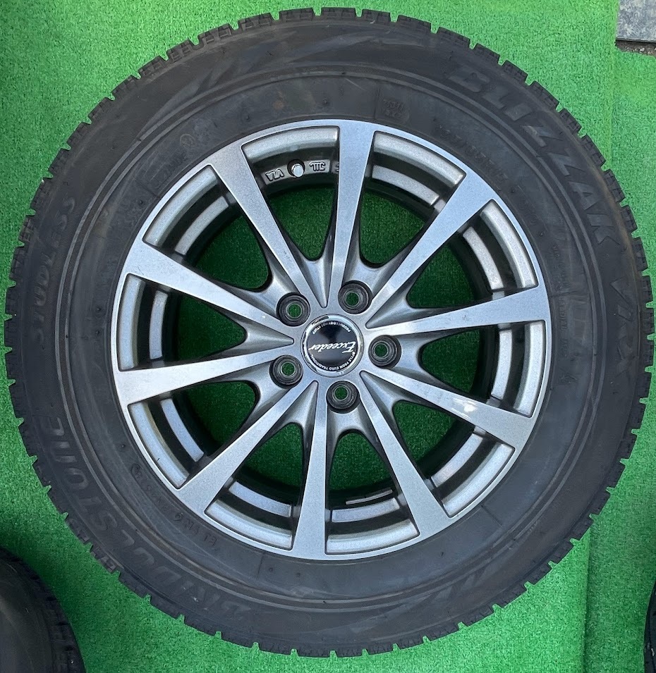 正規店仕入】 ヤフオク! - 195/65R15 BRIDGESTONE(社外アルミホ... www