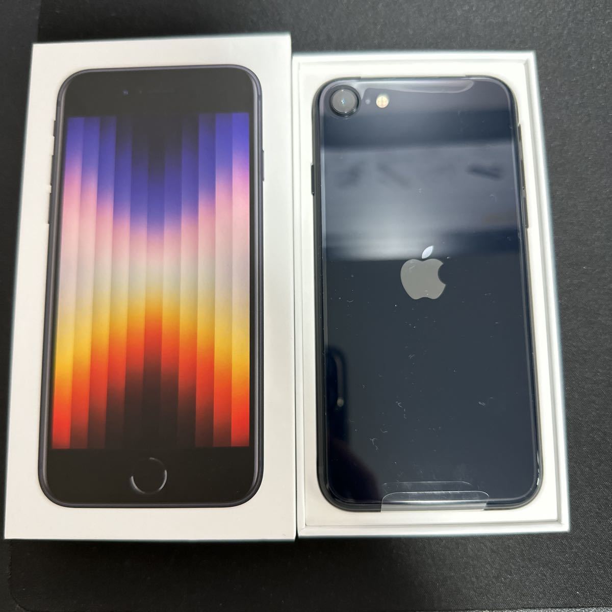 iPhone SE (第3世代) 64GB ミッドナイト 未使用 SIMフリー Apple