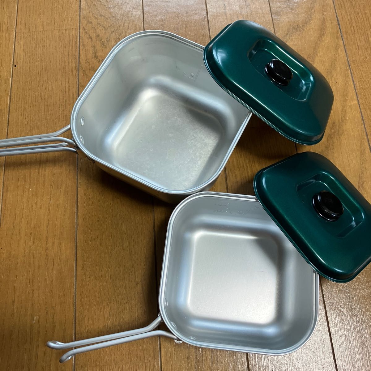 スノーピーク snow peak 角型 ランダー2 クッカー2個セット スノーピーク snow peak 角型 ランダー2 クッカー2個セット