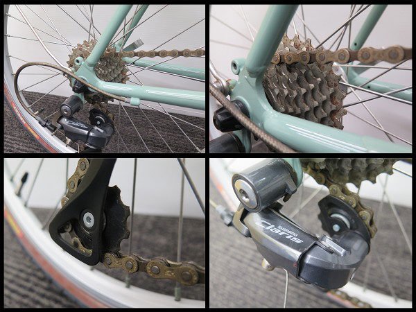 △使用わずか!美品! Bianchi/ビアンキ ミニベロ Lepre 2段×8速 16段 △使用わずか!美品! Bianchi/ビアンキ ミニベロ Lepre 2段×8速 16段