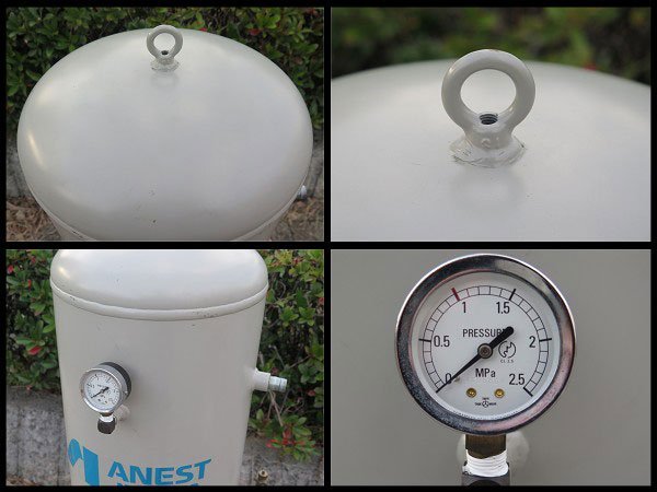 △美品! アネスト岩田 エアタンク SAT-602-100 60L 空気タンク △美品! アネスト岩田 エアタンク SAT-602-100 60L 空気タンク
