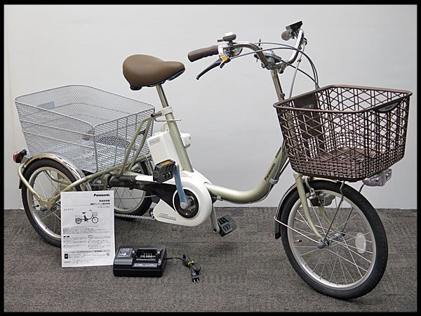 BE-ELR832 ビビライフ Panasonic 電動アシスト三輪車-