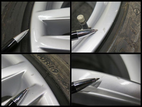 △A) BMW アルミホイール 4本セット! (8.5J×19EH2+ IS33) / (9J×19EH2+ IS44) PCD120 19インチ/5穴/ハブ径φ72mm_画像7