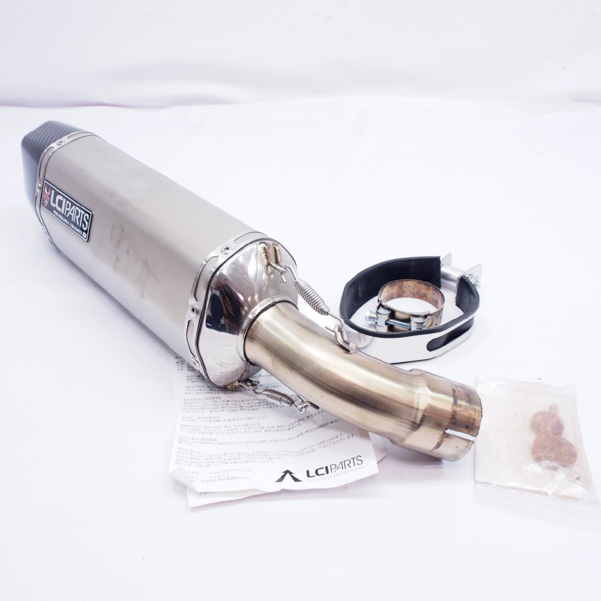 V strom 1000 ABS 14-16 year VU51A LCI parts slip-on silencer muffler 