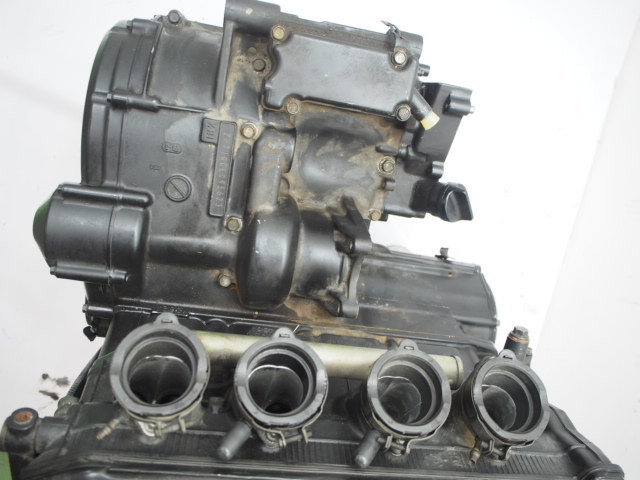 ZZR110エンジン ZXT10CE ZZR1100D ZZR1100C ZZ-R1100シリンダー ピストン クランクケースの画像3