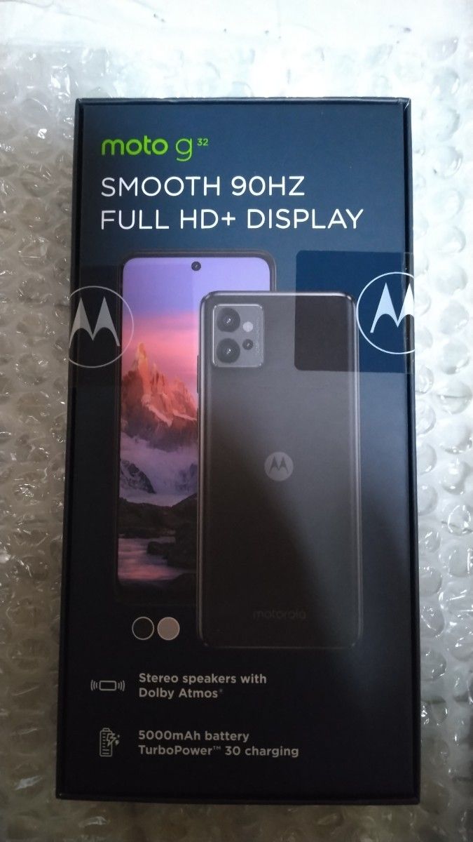 moto g32 6.5インチ メモリー4GB ストレージ128GB ミネラルグレイ
