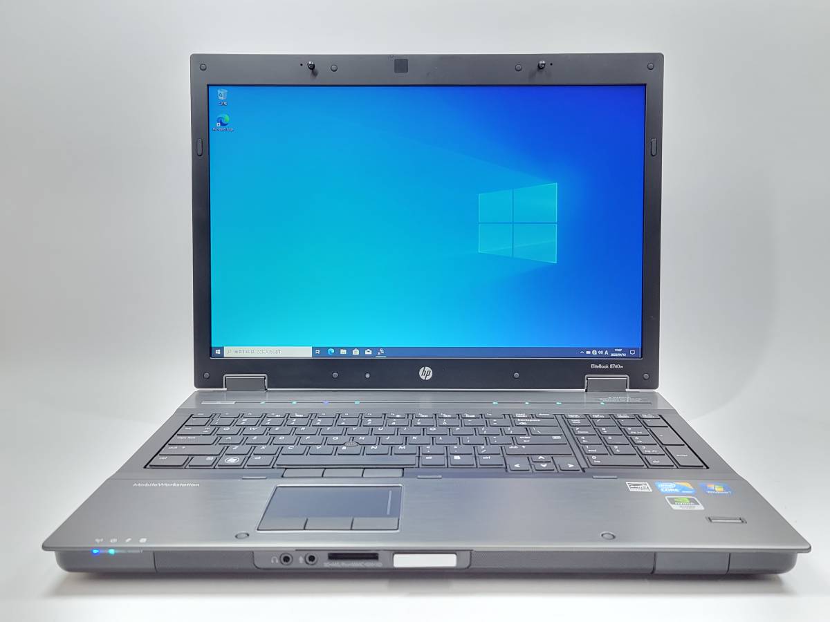 国内在庫】 i7 [Core 8740w EliteBook HD5000☆HP ☆17インチ/快速SSD