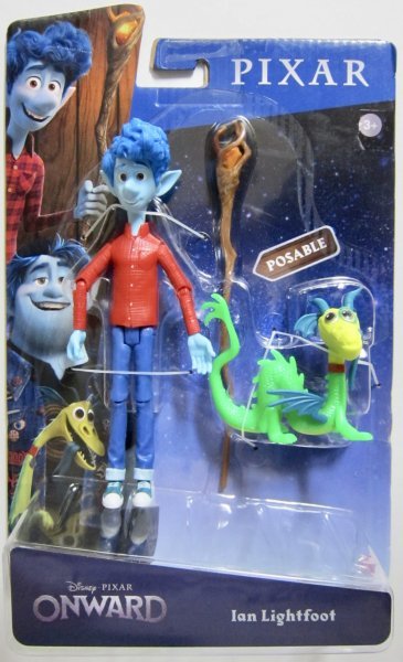 ディズニー ピクサー マテル 2分の1の魔法 イアン・ライトフット ＆ ブレイジー フィギュア Disney PIXAR MATTEL ONWARD_画像1