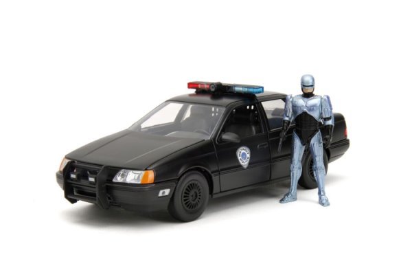 Jada Toys робокоп фигурка & OCP Ford Taurus миникар ROBOCOP & OCP FORD TAURUS