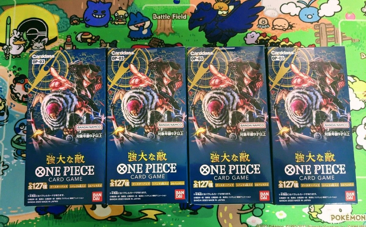 ONE PIECE カードゲーム 強大な敵 4BOX 新品未開封テープ付き｜Yahoo