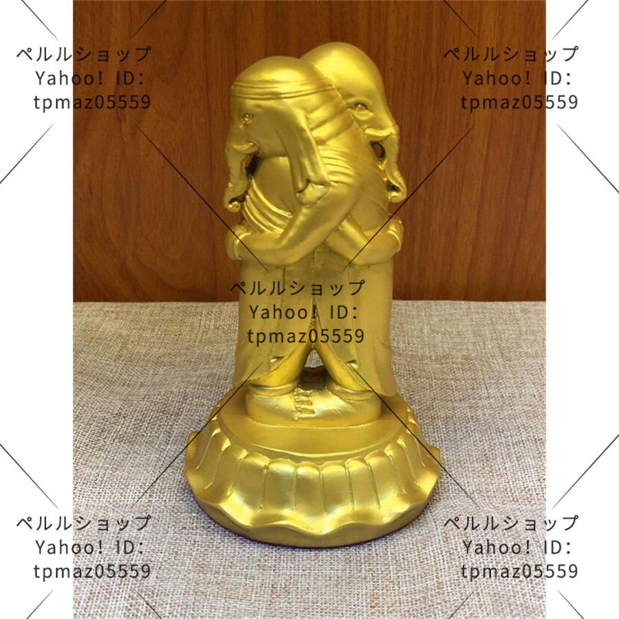 真鍮製 佳品 手作り 大聖歓喜天 歓喜天像 立像 仏教美術 | indotel.com.vn
