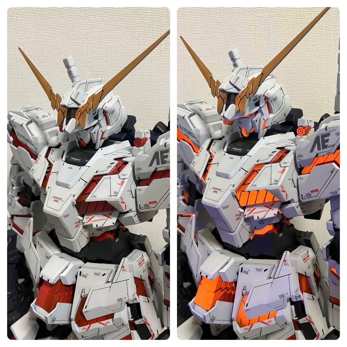 メガサイズ 1/48 ユニコーンガンダムVer TWC 全塗装 完成品 メガサイズ 1/48 ユニコーンガンダムVer TWC 全塗装 完成品