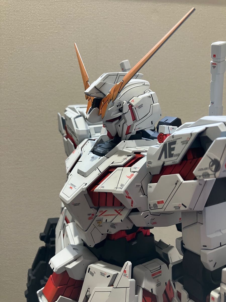 メガサイズ 1/48 ユニコーンガンダムVer TWC 全塗装 完成品 メガサイズ 1/48 ユニコーンガンダムVer TWC 全塗装 完成品
