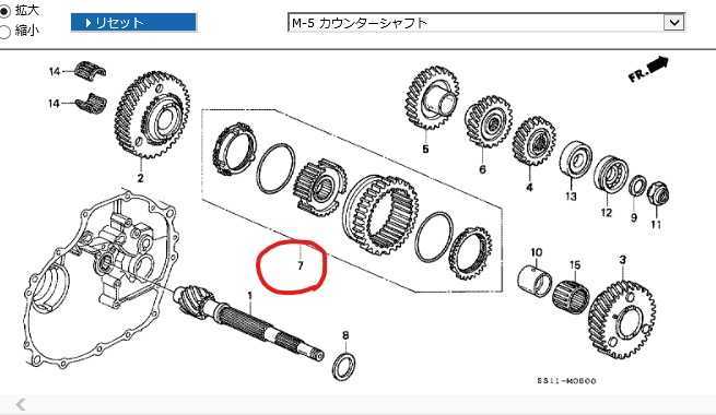 ★☆ホンダ純正 BEAT PP1 ATCY HA3 HA4 シンクロナイザー スリーブセット 1-2速 未使用 JDM OEM Honda Genuine synchronizer Sleeve Setsの画像7
