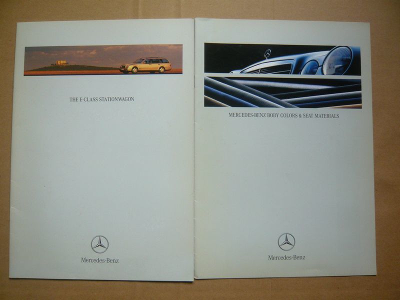 *[MercedesBenz] Mercedes Benz W210 E Class Station Wagon E240/E320 catalog color chart attaching 1997 year free shipping 