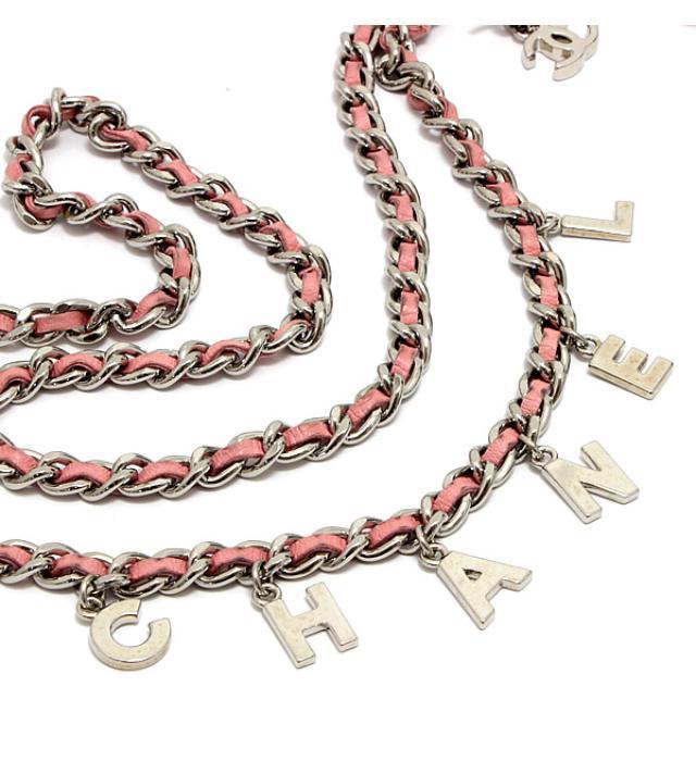 広尾店】シャネル CHANEL ココマーク ロゴ チェーンベルト シルバー